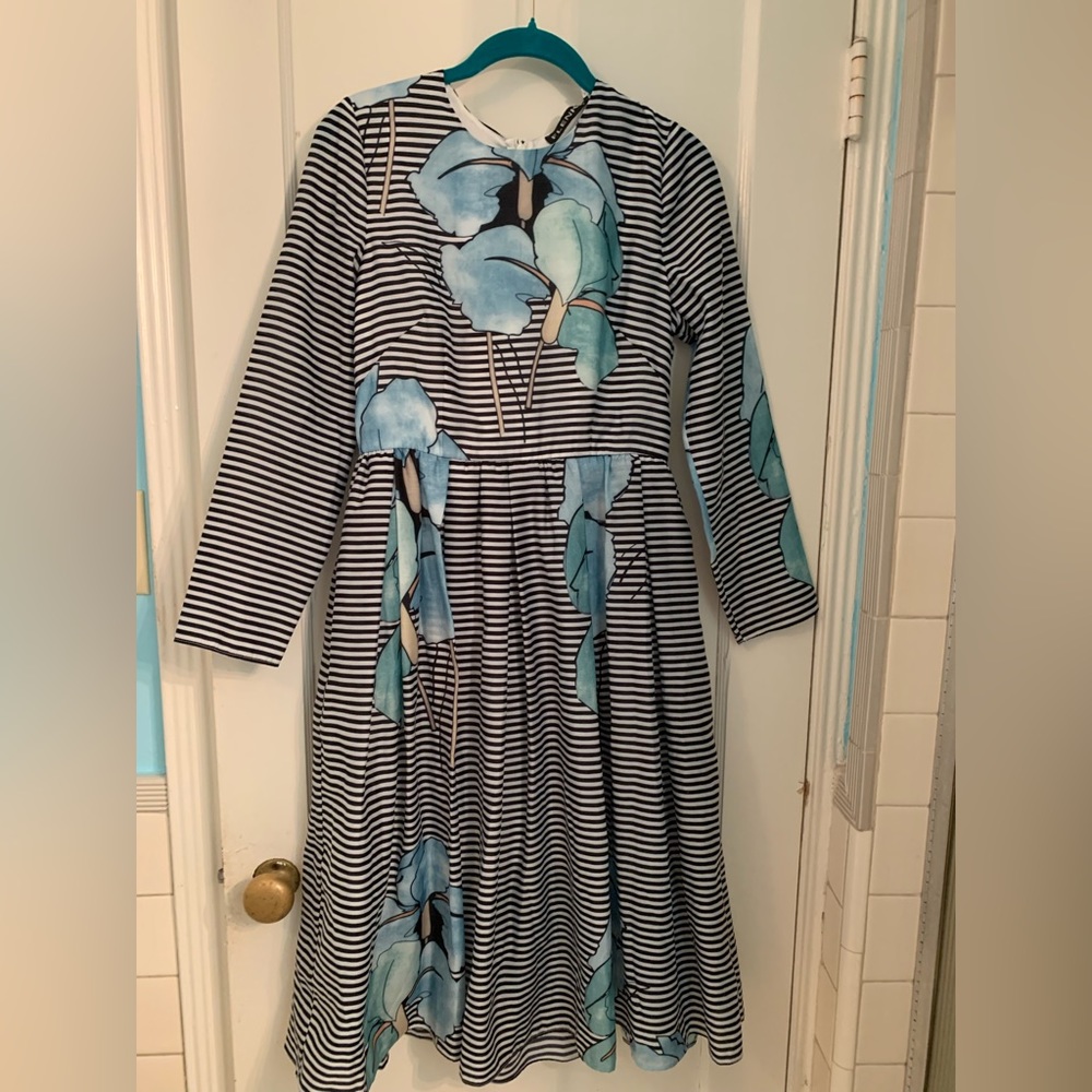 Flenkiy long sleeved maxi dress